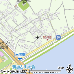兵庫県加古川市東神吉町出河原288周辺の地図