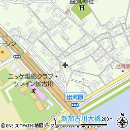 兵庫県加古川市東神吉町出河原316周辺の地図
