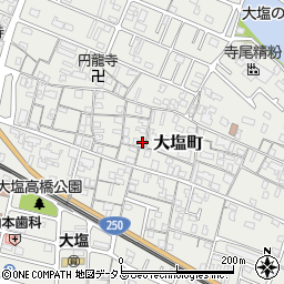 兵庫県姫路市大塩町550周辺の地図