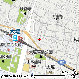兵庫県姫路市大塩町456周辺の地図