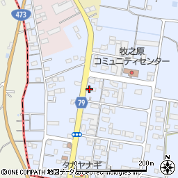 静岡県牧之原市布引原248周辺の地図