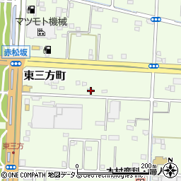 静岡県浜松市中央区東三方町219周辺の地図