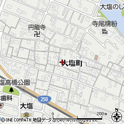 兵庫県姫路市大塩町634周辺の地図