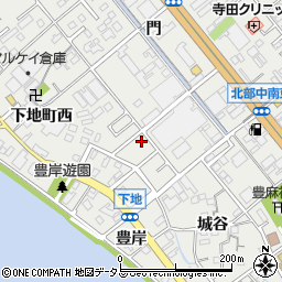 愛知県豊橋市下地町門104周辺の地図