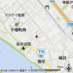 愛知県豊橋市下地町門108周辺の地図