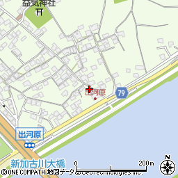 兵庫県加古川市東神吉町出河原249周辺の地図