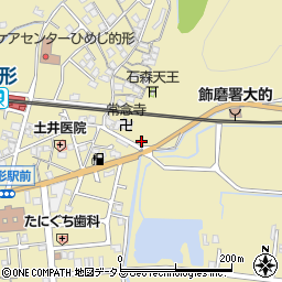兵庫県姫路市的形町的形194周辺の地図