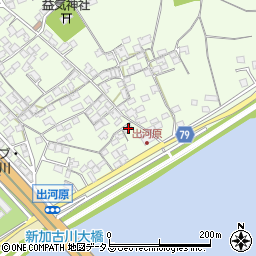 兵庫県加古川市東神吉町出河原248周辺の地図