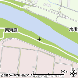 愛知県豊橋市牛川町八分取周辺の地図