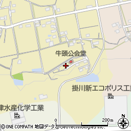 静岡県掛川市逆川842周辺の地図
