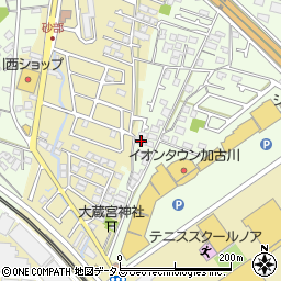 兵庫県加古川市東神吉町出河原902周辺の地図