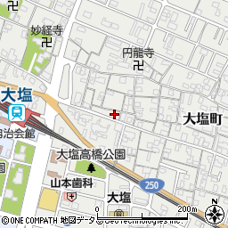 兵庫県姫路市大塩町485周辺の地図