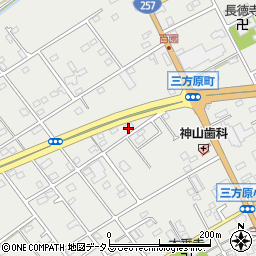 静岡県浜松市中央区三方原町995周辺の地図