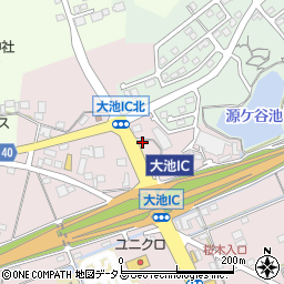 静岡県掛川市大池2723周辺の地図