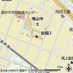 高砂市立竜山中学校周辺の地図