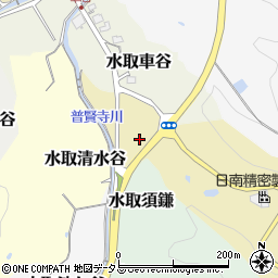 京都府京田辺市水取梅ノ木峠周辺の地図