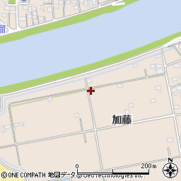 愛知県豊橋市前芝町加藤129-2周辺の地図