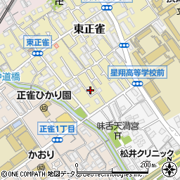 大阪府摂津市東正雀2周辺の地図