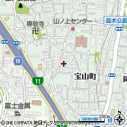 ターマイト・コントロール関西周辺の地図