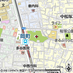 原田神社周辺の地図