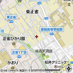 大阪府摂津市東正雀2-3周辺の地図