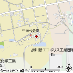 静岡県掛川市逆川840周辺の地図