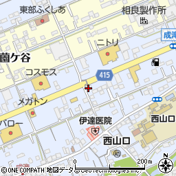 株式会社帝装化成　掛川営業所周辺の地図