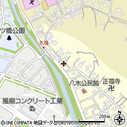 兵庫県姫路市木場1190周辺の地図