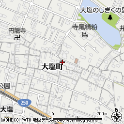 兵庫県姫路市大塩町598周辺の地図