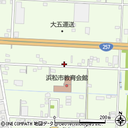 静岡県浜松市中央区東三方町229周辺の地図