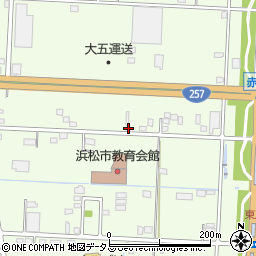 静岡県浜松市中央区東三方町228周辺の地図