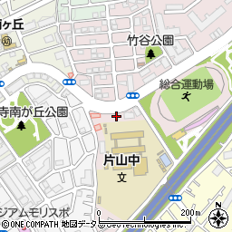 旬菜山崎竹谷店周辺の地図