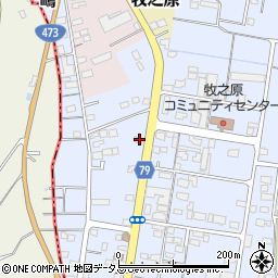 静岡県牧之原市布引原1103-2周辺の地図