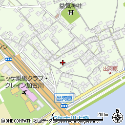 兵庫県加古川市東神吉町出河原317周辺の地図