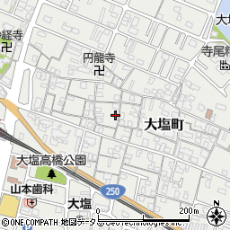 兵庫県姫路市大塩町541周辺の地図