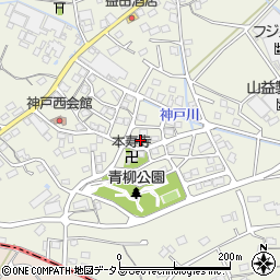 静岡県榛原郡吉田町神戸4014-7周辺の地図