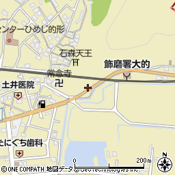 兵庫県姫路市的形町的形190周辺の地図