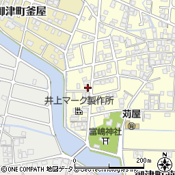 兵庫県たつの市御津町苅屋494周辺の地図