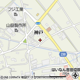 静岡県榛原郡吉田町神戸2690周辺の地図