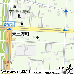 静岡県浜松市中央区東三方町220周辺の地図