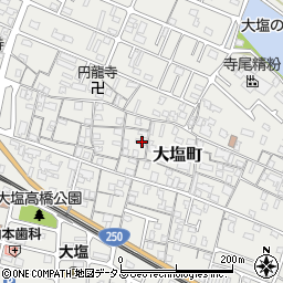 兵庫県姫路市大塩町552周辺の地図