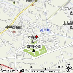 静岡県榛原郡吉田町神戸4014周辺の地図