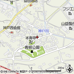 静岡県榛原郡吉田町神戸4014-9周辺の地図