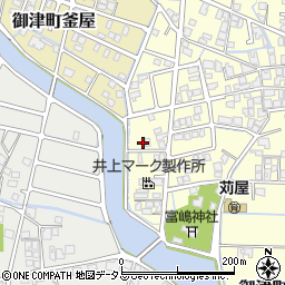 兵庫県たつの市御津町苅屋510周辺の地図