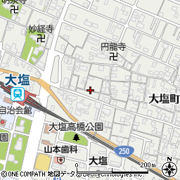 兵庫県姫路市大塩町514周辺の地図