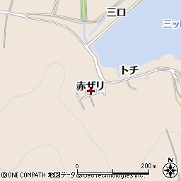 愛知県豊橋市石巻町赤ザリ周辺の地図