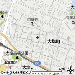 兵庫県姫路市大塩町543周辺の地図