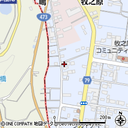 静岡県牧之原市布引原1095周辺の地図