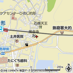 兵庫県姫路市的形町的形196周辺の地図