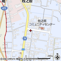 静岡県牧之原市布引原249周辺の地図